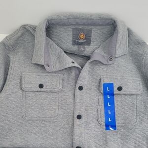 C.C. Filson Co. Gray Casual Button Down Shirt